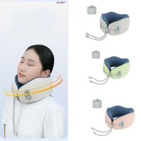 Gối cổ máy bay LYNDON, có túi đựng Gối du lịch hình chữ U tiện dụng, Bộ đồ giường ngủ không biến dạng Thư giãn Ghế tựa đầu ô tô thoáng khí