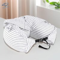 Gối cổ nhồi bông Gối có mũ trùm đầu đa chức năng cho chuyến bay dài trên máy bay [Fanicas.vn]