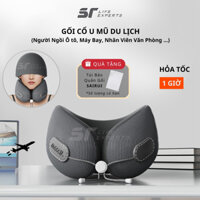 Gối Cổ U Mũ Du Lịch, Kê Cổ Cao Su Non, Công Thái Học Giảm Mỏi Vai Gáy, Tựa Cổ Máy Bay, Ô Tô - Sairui