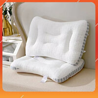 Gối công thái học EMA - Thiết kế cho mọi tư thế ngủ, chống đau cổ vai gáy, chống ngáy, hỗ trợ ngủ nhanh H72112