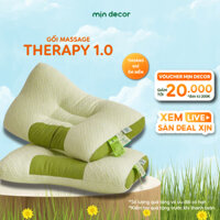 Gối công thái học Massage Therapy 1.0 kích thước 40x74cm Mịn Decor