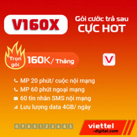 Gói cước trả sau V160X