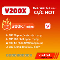 Gói cước trả sau V200X