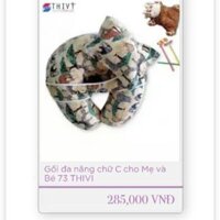 Gối đa chức năng Chữ C Thivi - HẾT