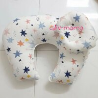 Gối đa năng chữ C chống trào ngược cho bé, gối cho bé bú cao cấp