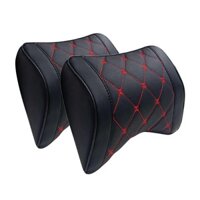 Gối da tựa đầu trên xe ô tô xe hơi  chống mỏi cổ cao cấp