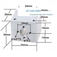 Gối đai ốc Vít me T8 Vitme T8 màu trắng