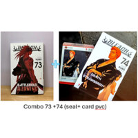 [Gói đảm bảo] Combo 73+74 BLEACH _74 seal kèm poastcard PVC  KIM DONG