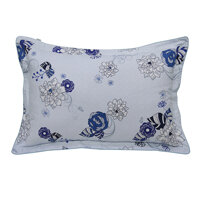 Gối đầu 50x70 cm cotton hoa Hometex Sản phẩm có nhiều màu, giao màu ngẫu nhiên
