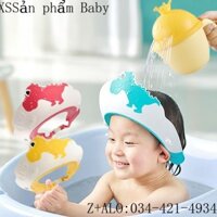 Gội Đầu Cho Bé  Mũ Giữ Nước Trẻ Em, Gội Đầu Trẻ Em, Bảo Vệ Tai Không Thấm Nước