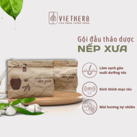 Gội đầu thảo dược Nếp Xưa VIETHERB 20g gói gội đầu túi lọc 7 loại thảo dược, làm sạch và nuôi dưỡng tóc