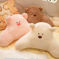 🐻Gối đệm lưng hình gấu siêu cute 🫶🏻