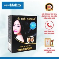 Gội Đen Tóc Thái Dương - Hộp 5 Gói - Làm Đen Tóc.