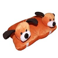 GỐI ĐI XE MÁY CHO BÉ 2 đầu hình chó con