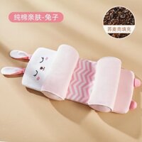 Gối định hình đầu cho bé, gối chống bẹp đầu, gối chặn cho bé sơ sinh, gối cho bé chống méo đầu xô muslin BEEPLAZA