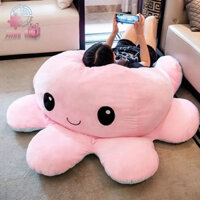 Gối đồ chơi nhồi bông bạch tuộc nhỏ có thể thay đổi khuôn mặt dễ thương Quà tặng sinh nhật ragdoll