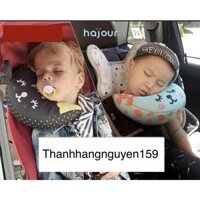 Gối Đỡ Cổ và Vai Gắn Dây Đai An Toàn Cho Bé Khi Ngồi Xe Hơi