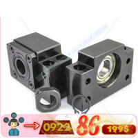 Gối đỡ trục BK-BF BKBF12 , BKBF15 , BKBF17 , BKBF20 , BKBF25 dùng để giữ cố định 2 đầu trục vitme mới