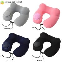Gối du lịch hình chữ U ILLUSION LIMIT Bơm hơi tiện lợi mùa hè