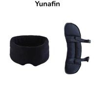 Gối du lịch YUNAFIN, Giấc ngủ có thể điều chỉnh đường viền, 100% Blackout Zero Eye Pressure Soft Eye Cover Máy bay