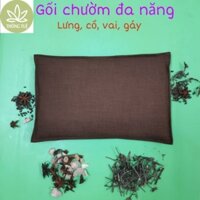 Gối dùng đồ nóng chườm dược thảo - Túi chườm dược thảo đa zi năng - đỡ đau cổ gáy, lưng, bụng