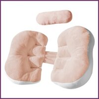 Gối dưỡng thể mang thai cho giường Gối mềm mại cho bà bầu Hình chữ U thoáng khí Đồ dùng hỗ trợ cho bé cho các bà mẹ hauavn