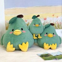 Gối Gà Con Chim Sang Trọng Đồ Chơi Trái Cây Xanh Lê Búp Bê 60cm Vịt Chân Lớn Đệm Ngủ Ragdoll
