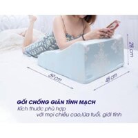 Gối gác chân cho người bị giãn tĩnh mạch - hàng Việt Nam 25cm