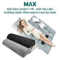 Gối gác chân, kê chân khi ngủ chống giãn tĩnh mạch bằng cao su non nguyên khối bảo hành 1 năm