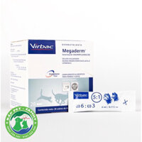 Gói gel dinh dưỡng Virbac Megaderm  4ml giúp mượt lông, da và giảm ngứa