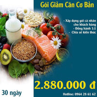 Gói Giảm Cân Cho Cơ Địa khó giảm cân - Từ viện dinh dưỡng
