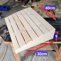 Gối gỗ HINOKI phòng Sauna