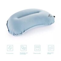 Gối Hơi Tự Bơm NatureHike NH20ZT006-Xanh