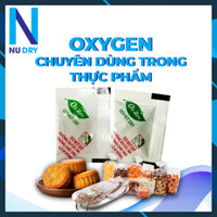 Gói hút ẩm Thực phẩm NUDRY Oxygen dùng cho Bánh Trung Thu các loại bánh cá khô chống ôi thiu 300 gói