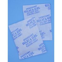 Goi hút ẩm tu quân ao hat hut âm thưc phâm may anh cho giay tui xach Silica Gel các loại goi 500 gr - 10gr goi - 50 Goi