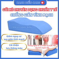 Gối kê chân chống giãn tĩnh mạch, Đệm gác nâng chân thoải mái giúp ngủ ngon