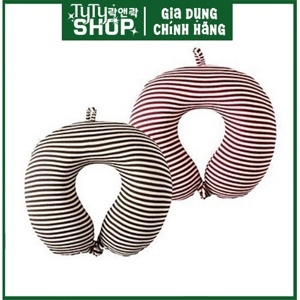 Gối kê cổ Memory Foam Stripe Lock&Lock LTZ851