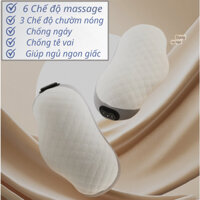 Gối Kê Đầu Tích Hợp Massage Và Chườm Nóng, Kê Cổ Giảm Đau Mõi Cổ Vai Gáy