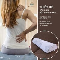 Gối kê lưng HANAKO cho người đau mỏi thắt lưng, thoát vị đĩa đệm, bà bầu, người cao tuổi, dân văn phòng