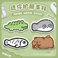 Gối kê tay mini Moe chính hãng, hỗ trợ cổ tay, gối kê tay bàn phím, gối tay nhỏ, dễ thương, mới, cá sấu, rùa Sakaban