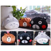 Gối kèm túi sưởi tròn totoro