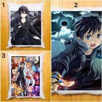 Gối kirito sword art online 40x50cm ruột bông hàn quốc