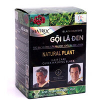 Gội Là Đen Matrix - Dầu Gội Nhuộm Đen Tóc