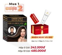 Gội Là Đen Nâu Thảo Mộc OHBAMA