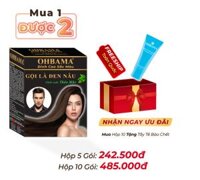 Gội Là Đen Nâu Thảo Mộc OHBAMA