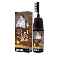 Gội là đen thảo dược cao cấp Lucky Star phiên bản Kèm lược [MỚI]. Dầu gội nhuộm tóc tại nhà