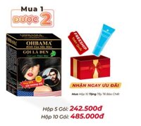 Gội Là Đen Thảo Mộc OHBAMA