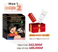 Gội Là Đen Thảo Mộc OHBAMA