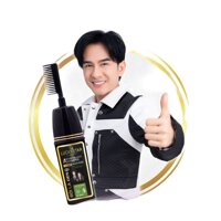 Gội Là Nâu kèm lược chải- luckystar 250ml