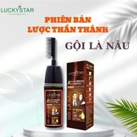 gội là nâu thảo dượt cao cấp kèm lượt 250ml LUCKY STAR